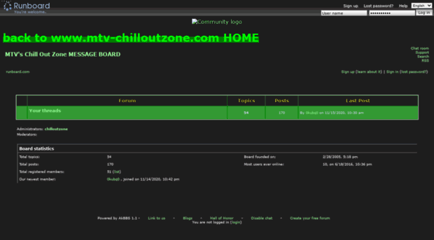 bmtvschilloutzonemessageboard.runboard.com