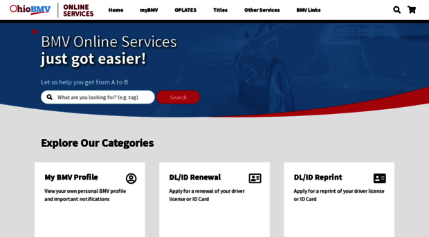 bmvonline.dps.ohio.gov - Ohio BMV - Online Services - BMV Online Dps Ohio