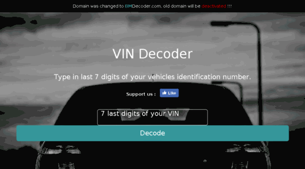 bmw vin decoder last 7