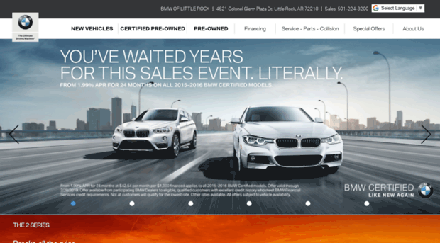 bmwoflittlerock.com