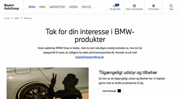 bmwshoponline.dk