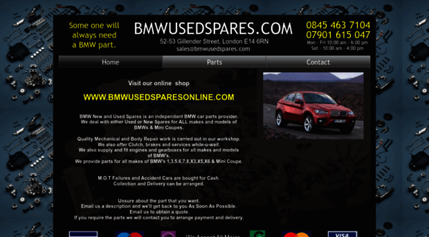 bmwusedspares.com