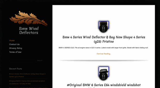 bmwwinddeflectors.com