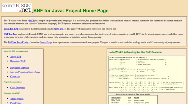 bnf-for-java.sourceforge.net