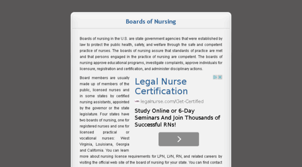 board-of-nursing.com