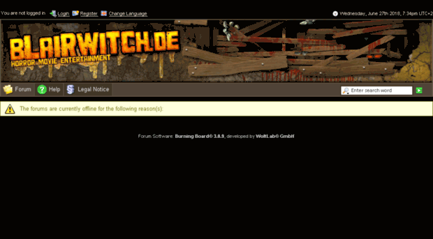 board.blairwitch.de