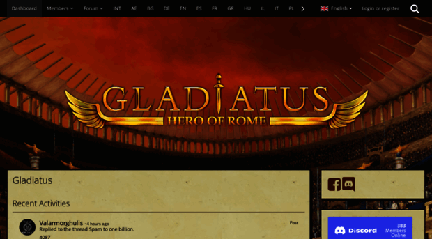 board.gladiatus.de