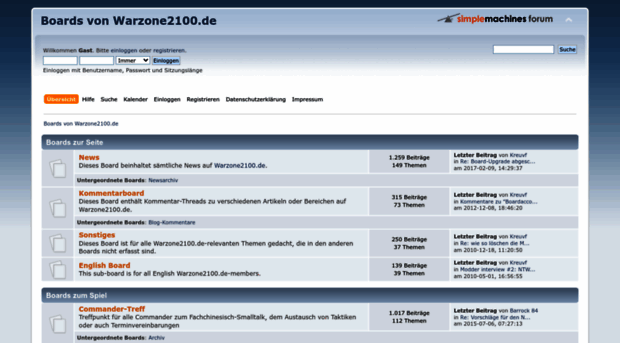 board.warzone2100.de