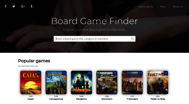 boardgamefinder.net