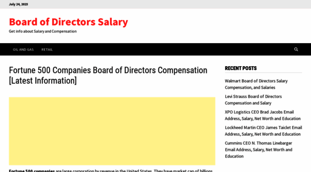 boardofdirectorssalary.com