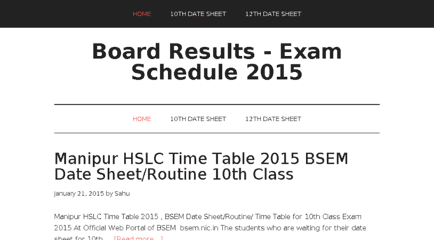 boardresults2015.net