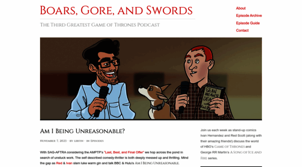 boarsgoreandswords.com