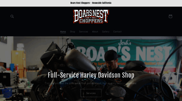 boarsnestchoppers.com