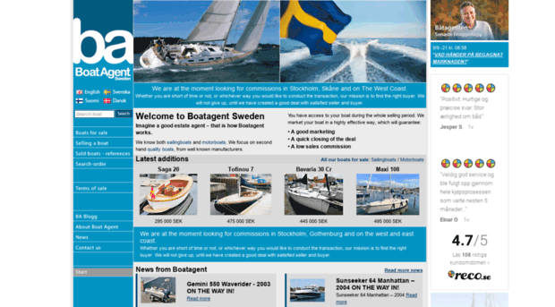 boatagentsweden.com