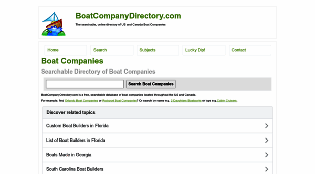 boatcompanydirectory.com