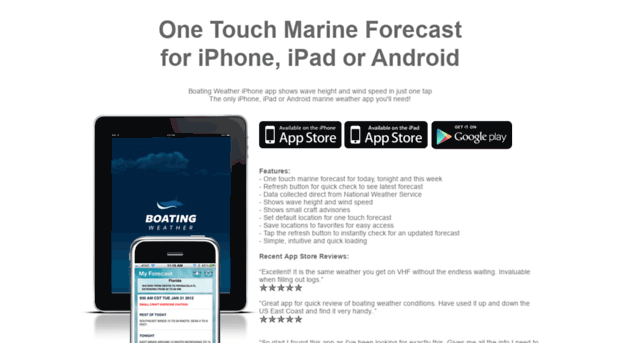 boatingweatherapp.com