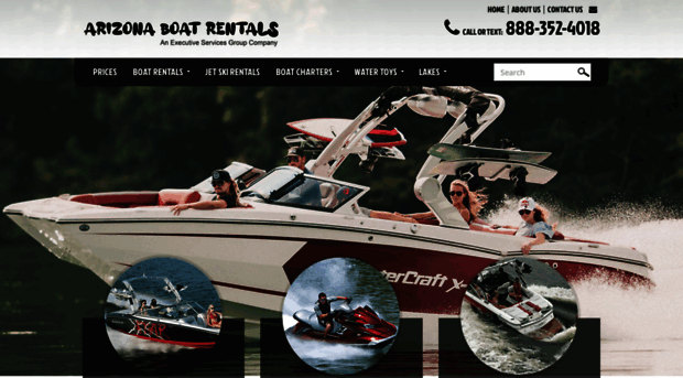 boatrentalsarizona.com