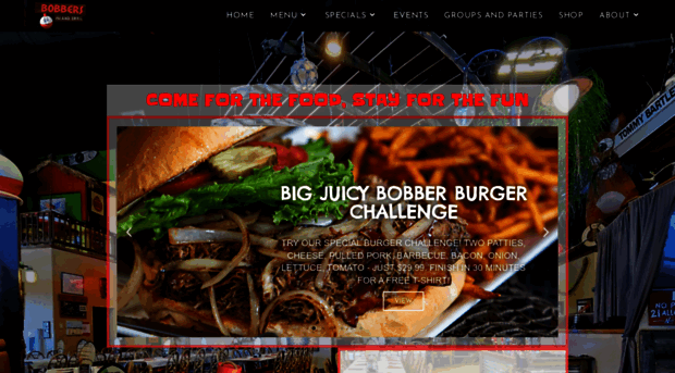 bobbersislandgrill.com