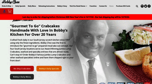 bobbychezcrabcakes.com