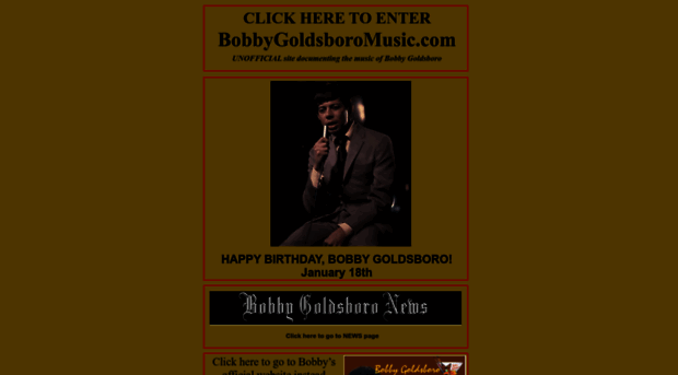 bobbygoldsboromusic.com