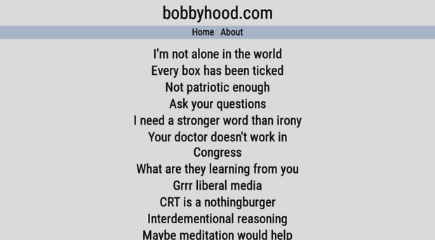 bobbyhood.com