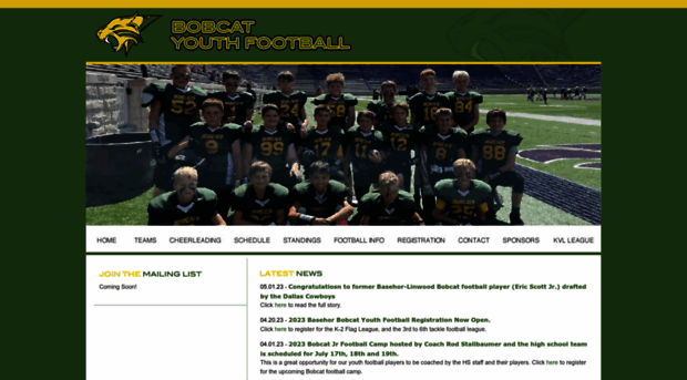 bobcatyouthfootball.net