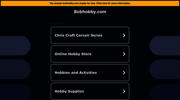 bobhobby.com