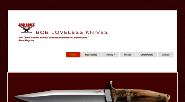 boblovelessknives.com