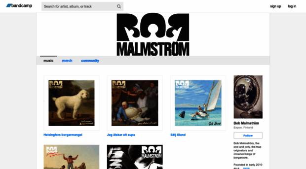 bobmalmstrom.bandcamp.com