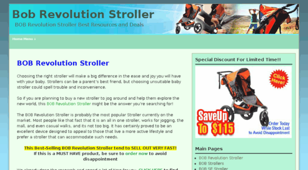 bobrevolutionstrollers.net