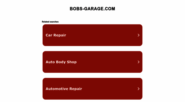 bobs-garage.com