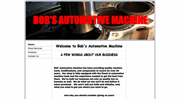 bobsautomotivemachine.com