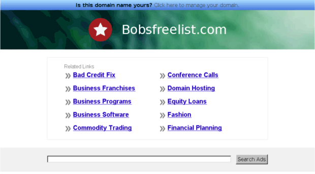 bobsfreelist.com