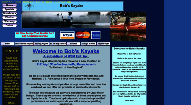 bobskayaks.net