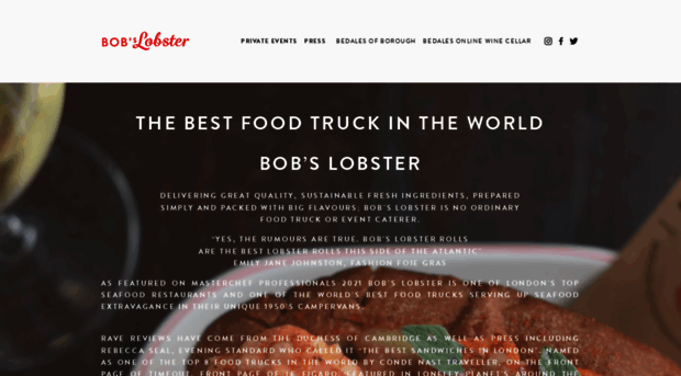 bobslobster.com