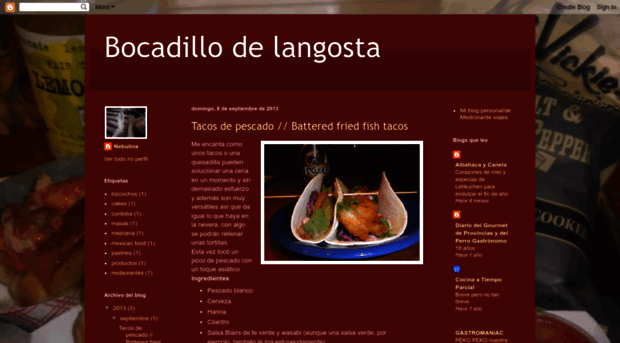 bocadillodelangosta.blogspot.com