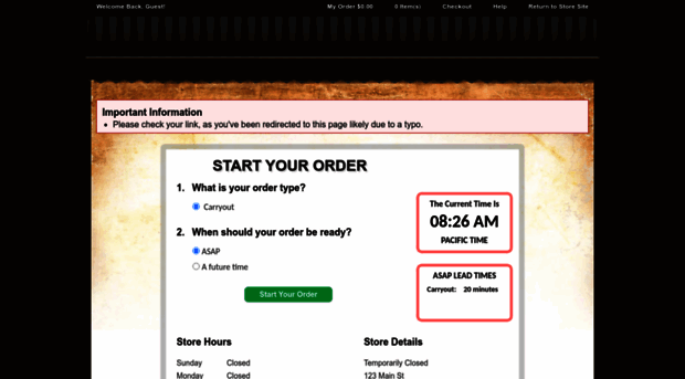 bocasbestpizzabar.cuteorder.com