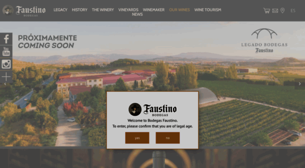 bodegasfaustino.com