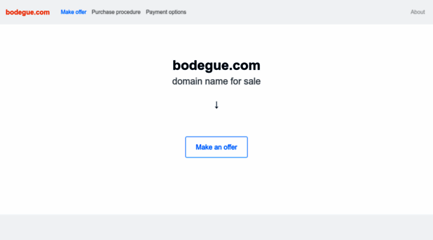 bodegue.com