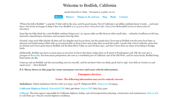 bodfish.org