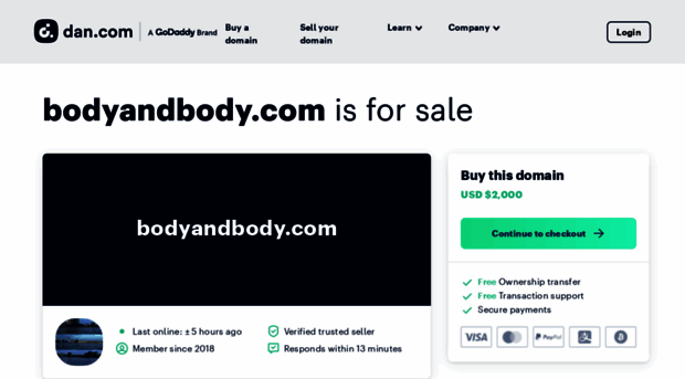 bodyandbody.com