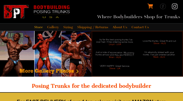 RTS: Deep Purple Men's Bodybuilding Posing Trunks | Large Pro – Top Knot  Strong