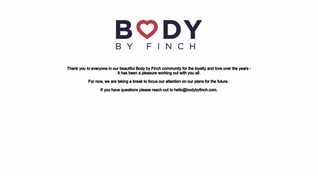 bodybyfinch.com