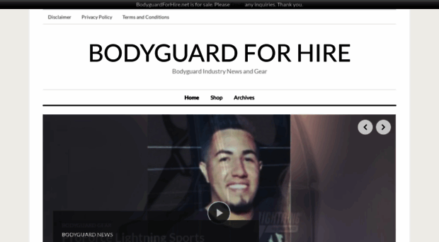 bodyguardforhire.net