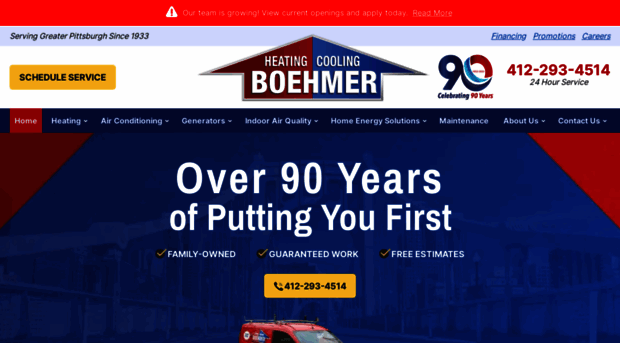 boehmerheating.com