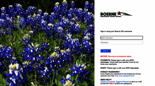 boerneisd.helloid.com - HelloID - Sign In - Boerneisd HelloID