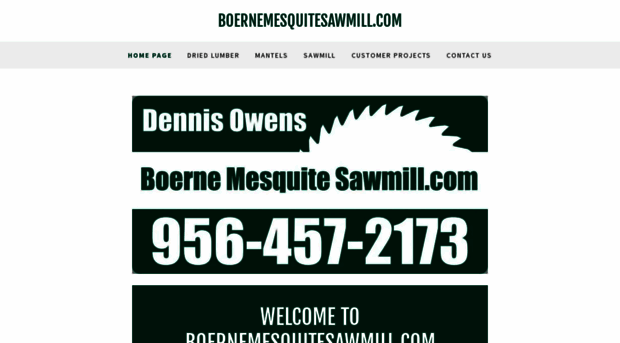 boernemesquitesawmill.com