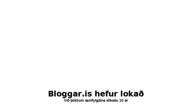 boggabloggar.bloggar.is