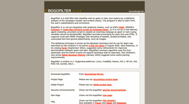 bogofilter.sourceforge.net