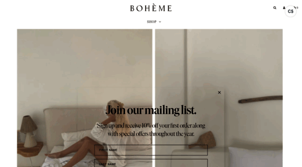 bohemegoods.com